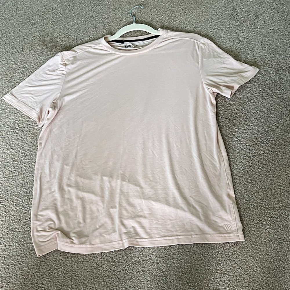 VRST Light Pink/Salmon/Cream exercise tshirt